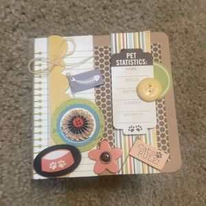 Cat mini-scrapbook